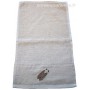Serviette d'invit&eacute; brod&eacute; Cigale