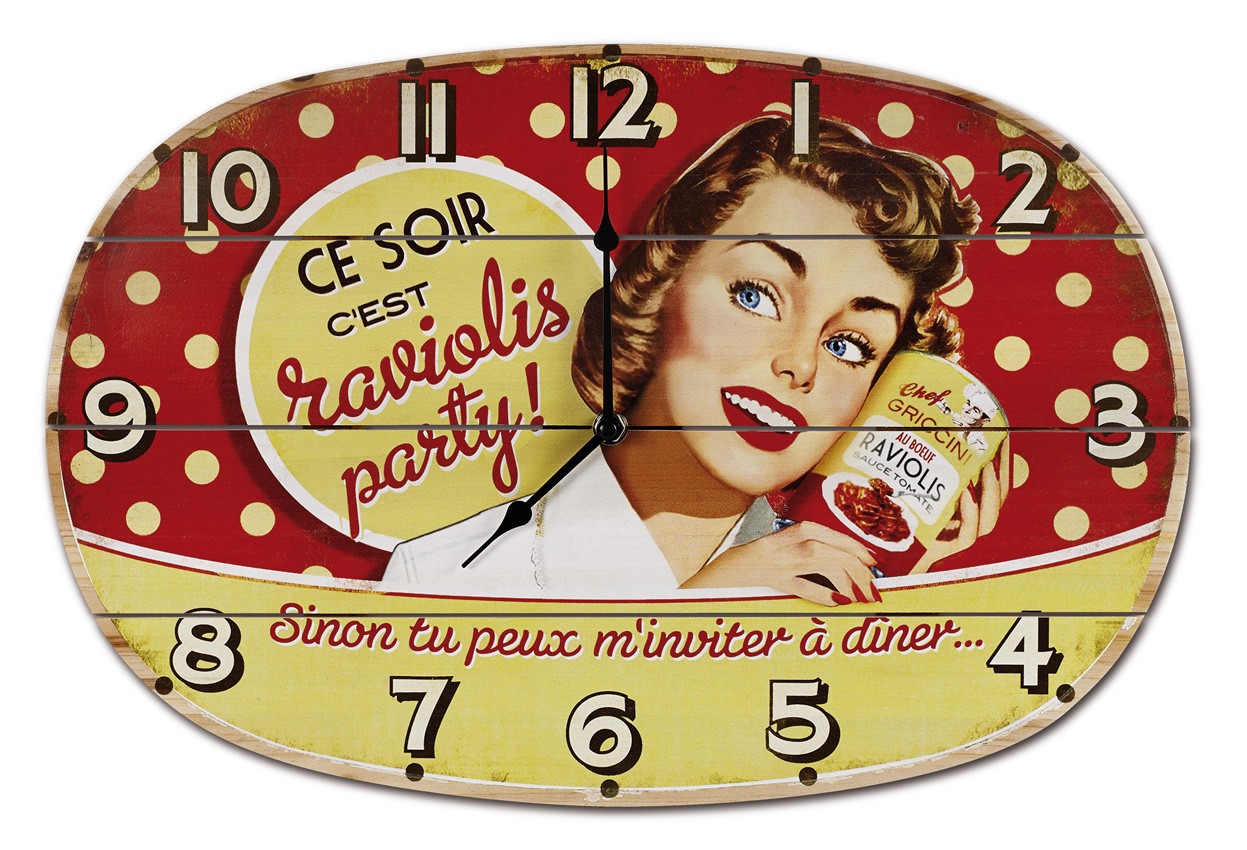 Horloges et pendule murale (2) provence arômes tendance sud