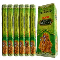 Encens RADHA KRISHNA DIVINE BLESSINGS étui de 20 bâtonnets