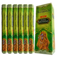 Encens RADHA KRISHNA DIVINE BLESSINGS étui de 20 bâtonnets
