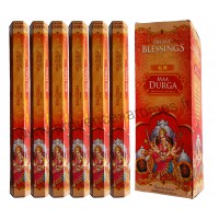 Encens MAA DURGA DIVINE BLESSINGS boîte de 6 étuis de 20 bâtonnets