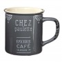 Mug gris CHEZ PAULETTE Comptoir de Famille