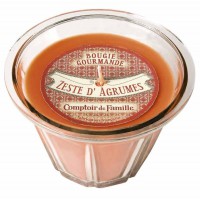 Bougie Zeste d'agrumes Bougie Comptoir de Famille collection Bougie Gourmande