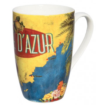 Mug CÔTE D'AZUR Natives déco rétro vintage