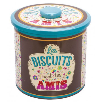 Boîte à biscuits TON AMI Natives déco rétro vintage
