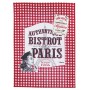 Torchon BISTROT DE PARIS Natives déco rétro vintage