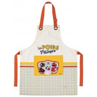 Tablier de cuisine enfant LES POIDS PLUMES Natives déco rétro vintage