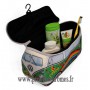 Trousse de toilette vw combi Volkswagen peace and love Brisa rétro vintage collection