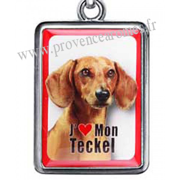 Porte clef Chien Teckel