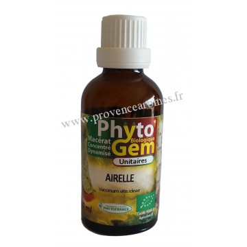 AIRELLE Phyto'gem BIO Phytofrance Euro Santé Diffusion 