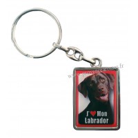 Porte-clés chien LABRADOR en métal