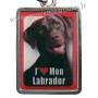 Porte-clés chien LABRADOR en métal