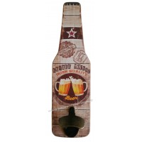 Décapsuleur mural Bouteille bière SOIRÉE MOUSSE déco rétro vintage