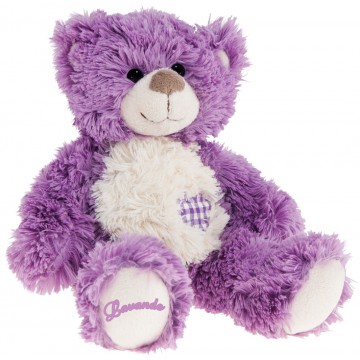 peluche ours avec un coeur