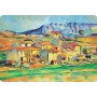 Set de table SAINTE VICTOIRE Paul Cézanne 1886