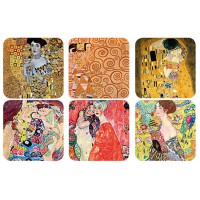 Dessous de verre GUSTAV KLIMT Sous Verre déco peintre rétro vintage