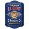 Petit plateau en métal Savon LE CHAT déco publicité rétro vintage