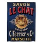 Torchon Savon LE CHAT déco publicité rétro vintage