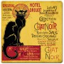 Dessous de Plat TOURNÉE DU CHAT NOIR HÔTEL DROUOT déco affiche rétro vintage