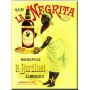 Magnet plaque RHUM LA NEGRITA déco publicité rétro vintage