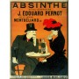 Magnet plaque ABSINTHE PERNOT déco publicité rétro vintage