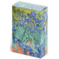 Boîte étuis à cigarettes LES IRIS Van Gogh 1889