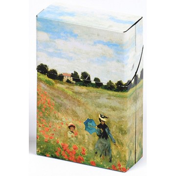 Boîte étuis à cigarettes LES COQUELICOTS Claude Monet 1873