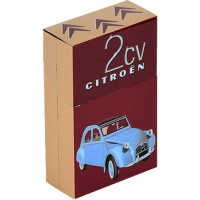 Boîte étuis à cigarettes DEUX CHEVAUX 2CV Citroën déco publicité rétro vintage