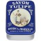 Boîte à savon SAVON DE LA TULIPE déco publicité rétro vintage