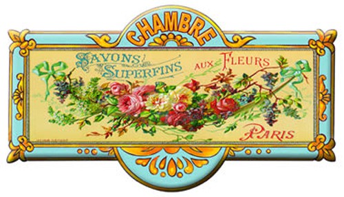 Boîte et savon LA DOUCE HEURE DU COTON Natives déco rétro vintage
