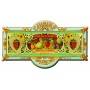 Plaque de porte métal Cuisine CONSERVES DE FRUITS déco publicité rétro vintage