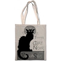 Sac Coton TOURNÉE DU CHAT NOIR de Rodolphe Salis déco publicité rétro vintage