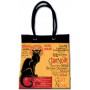 Sac toile TOURNÉE DU CHAT NOIR déco affiche rétro vintage