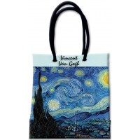 Sac toile LA NUIT ÉTOILÉE Van Gogh 1889 déco artistique rétro vintage