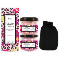 Coffret Rituel Velouté Rose Litchi Baïja French Pompon collection