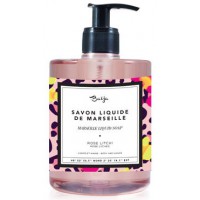 Savon liquide de Marseille Rose Litchi Baïja
