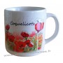 Mug expresso Coquelicot