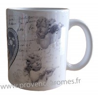 Mug déco Coeur et Anges