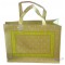 Sac Cabas style tissus Provençale authentique mouche Vert Olive