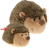 Peluche PETIT HÉRISSON marron