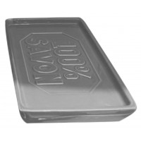 Pote savon rectangle céramique Gris 100% SAVON