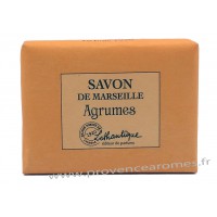 Savon de Marseille Agrumes à l'huile d'olive Lothantique Le Comptoir à savons de Marseille