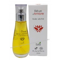 Huile sèche BIO RÊVE D'AMBRE pour corps et cheveux Dulcis Cosmétique PHYTOFRANCE 