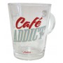 Mug en verre CAFÉ ADDICT Natives déco rétro vintage