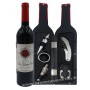 Coffret accessoires vin bouteille de vin Château des Gosiers Secs