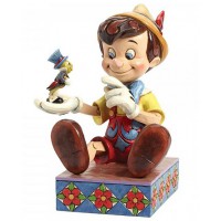 PINOCCHIO et JIMINY CRICKET Figurine Disney Collection Disney Tradition 