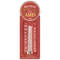 Thermomètre BISTROT DES AMIS Natives déco rétro vintage