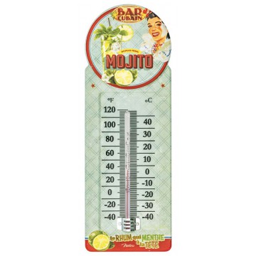 Thermomètre MOJITO Natives déco rétro vintage