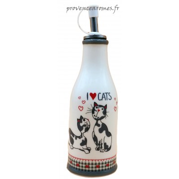 Huilier J'AIME LES CHATS collection Love cats