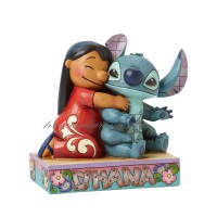 LILO et STITCH Figurine Disney "Ohana signifie Famille" Collection Disney Tradition